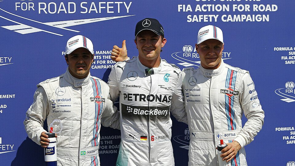 Nico Rosberg startet in Hockenheim von der Pole Position, Foto: Sutton