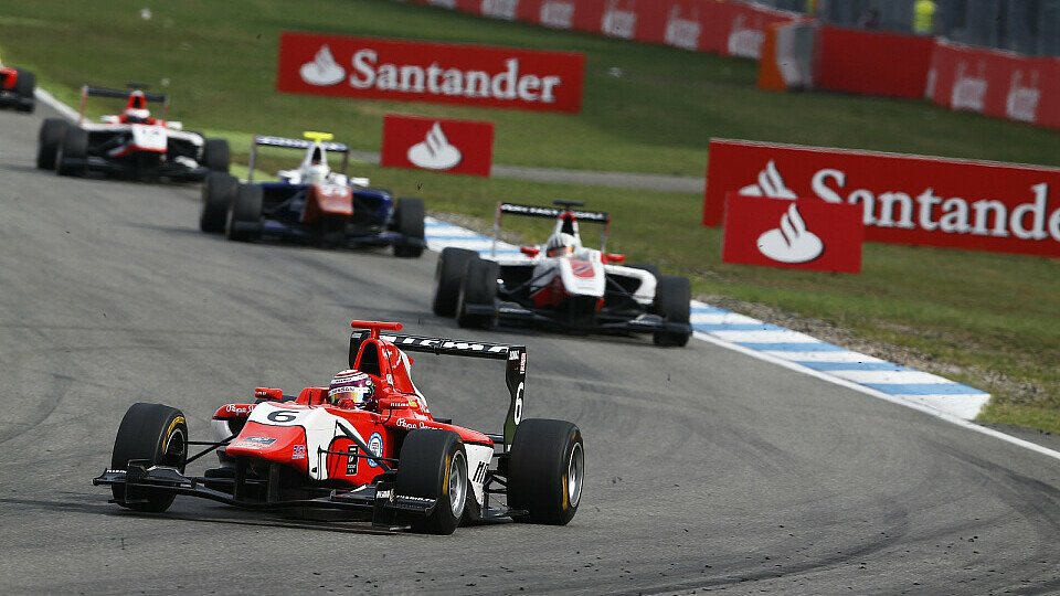 Jann Mardenborough gewinnt das zweite Rennen der GP3 in Hockenheim, Foto: GP3 Series