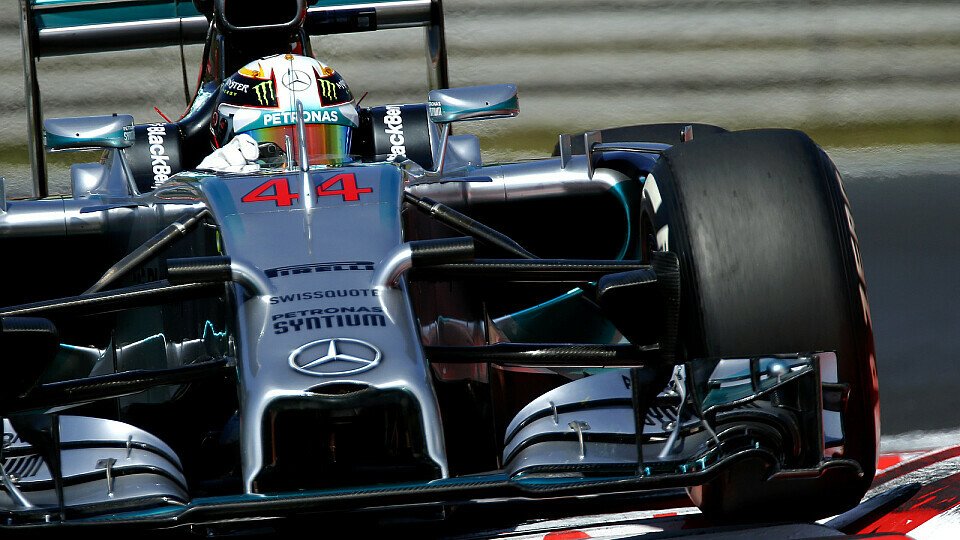 Lewis Hamilton setzte die Bestzeit bei der Generalprobe