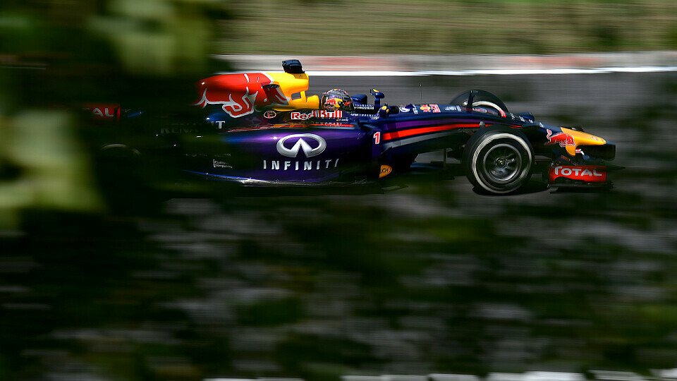 Sebastian Vettel startet von der zweiten Position ins Rennen, Foto: Sutton