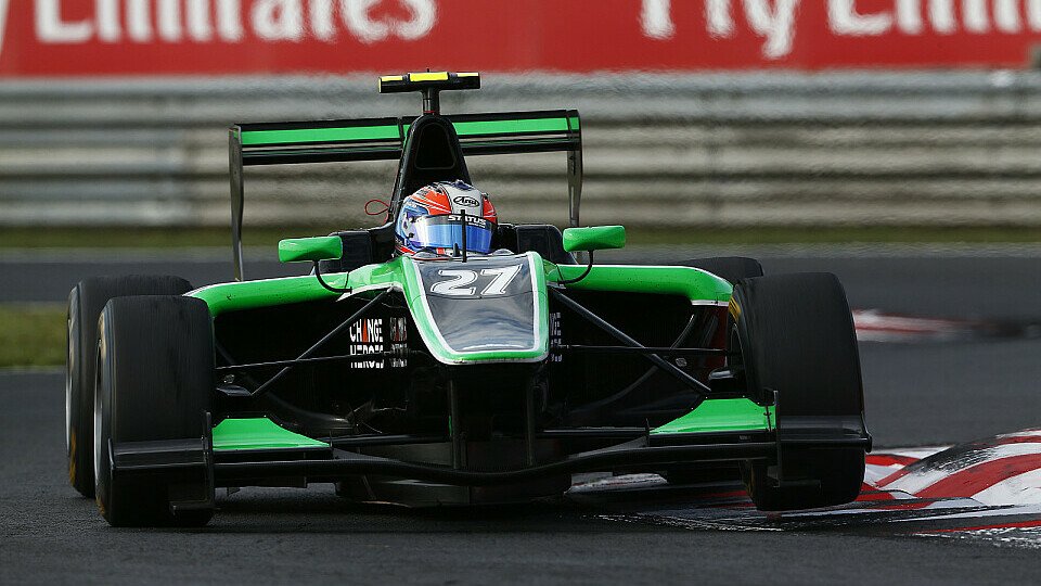 Richie Stanaway steht in Ungarn auf der Pole, Foto: GP3 Series