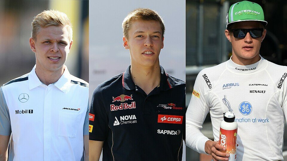 Die Neuen 2014: Magnussen, Kvyat und Ericsson, Foto: Sutton