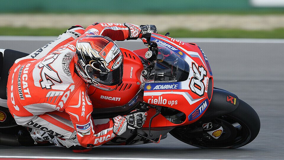 Andrea Dovizioso war bei den Ducati-Testfahrten schnellster der vier Piloten, Foto: Milagro