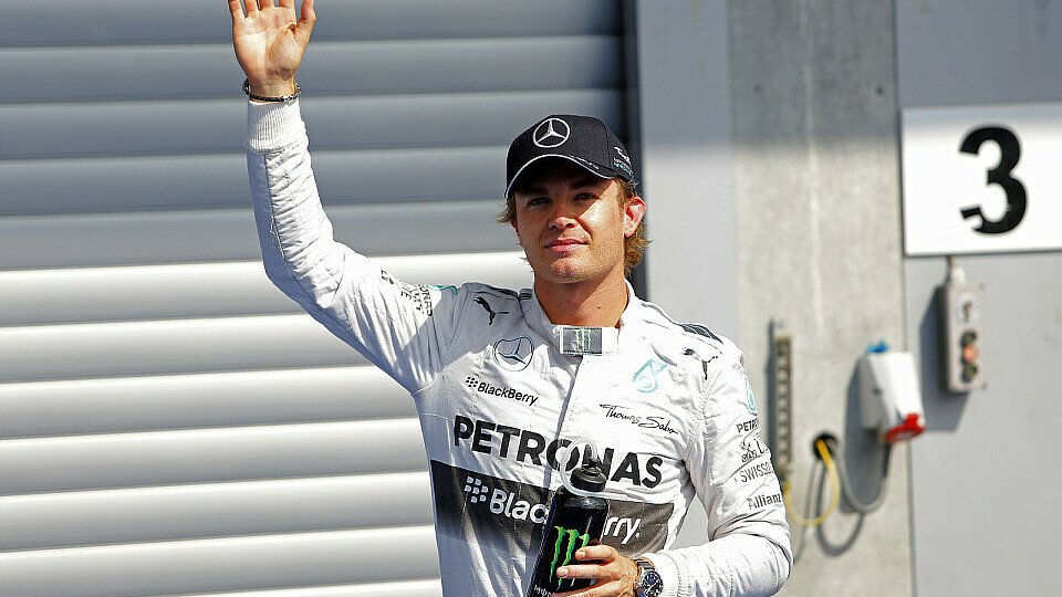 Siebte Saison-Pole für Nico Rosberg beim Qualifying zum Belgien GP, Foto: Sutton