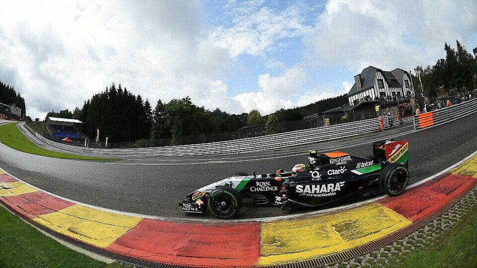 Spa und Monza zählen zu Sergio Perez' Lieblingsstrecken, Foto: Sutton