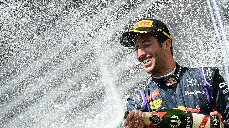 Sieg für Ricciardo: Der Australier war in Belgien nicht zu schlagen, Foto: Sutton