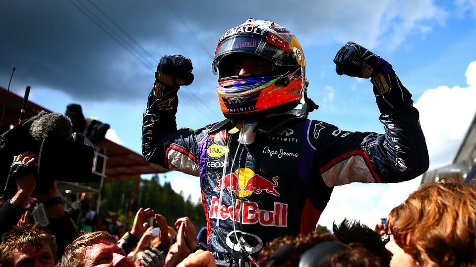 Daniel Ricciardo konnte Mercedes als einziger Fahrer stoppen, Foto: Red Bull