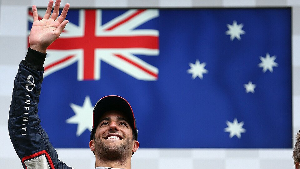 Der Patriot: Daniel Ricciardo hat nächste Woche Heim GP, Foto: Red Bull