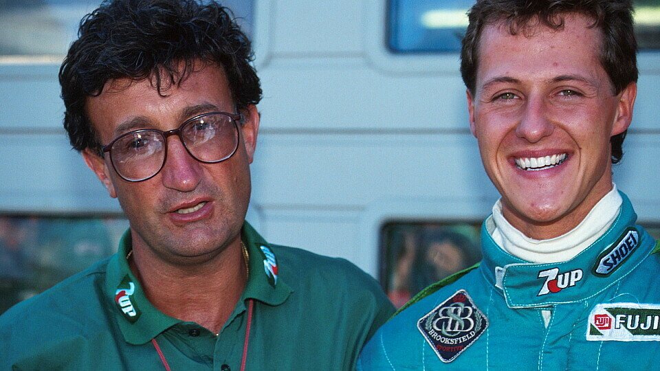 Eddie Jordan hatte nicht lange seine Freude am neuen Formel-1-Talent Michael Schumacher, Foto: Sutton