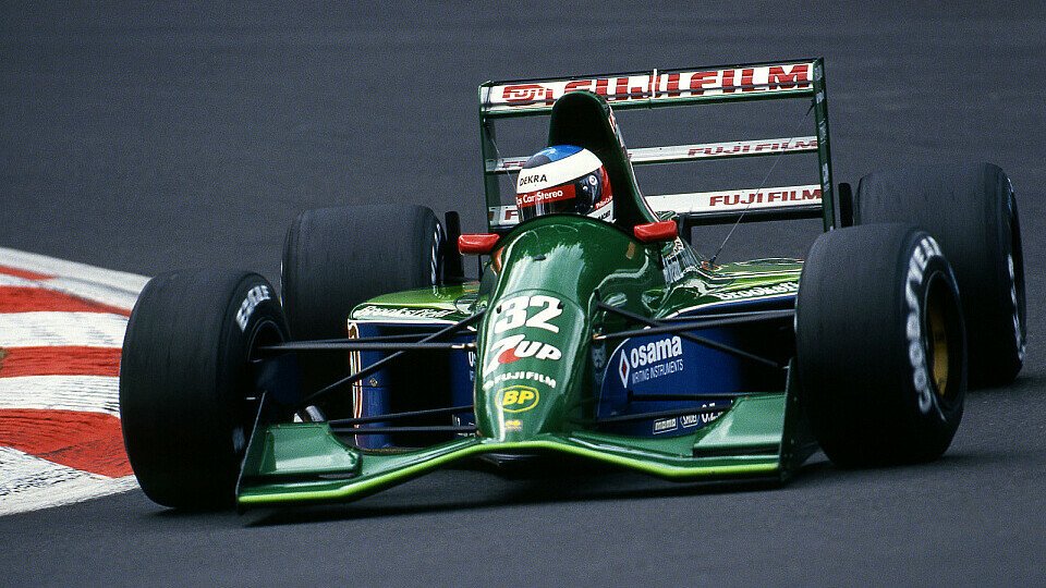 Mit dem Jordan 191 gab Michael Schumacher sein F1-Debüt, Foto: Sutton