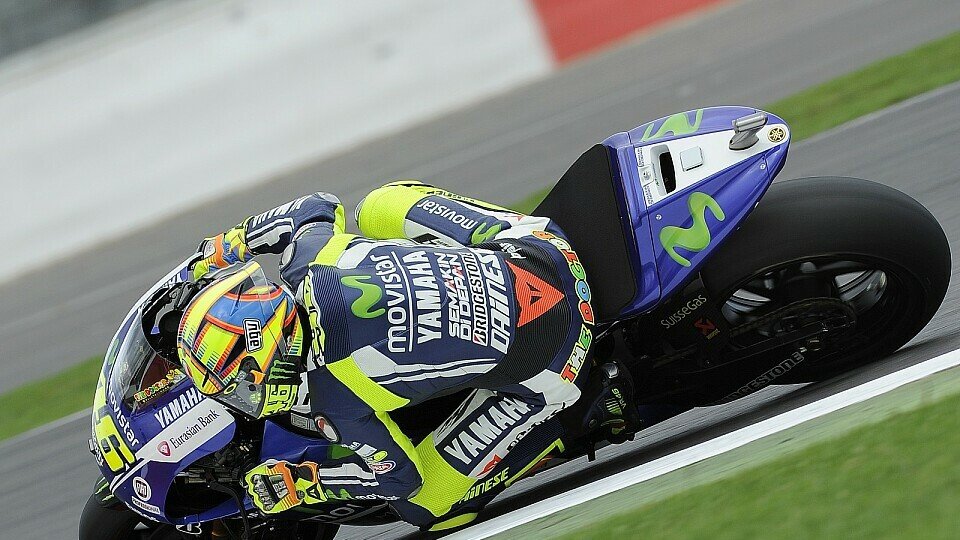 Kann Valentino Rossi Marc Marquez in Silverstone stoppen?, Foto: Yamaha
