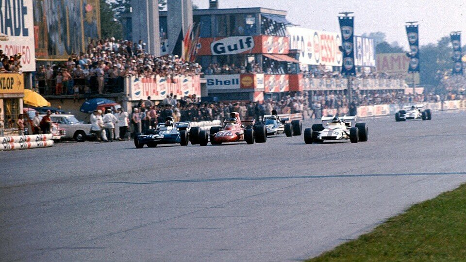 Der Italien GP hat eine lange Tradition, im Bild der GP 1971, Foto: Sutton