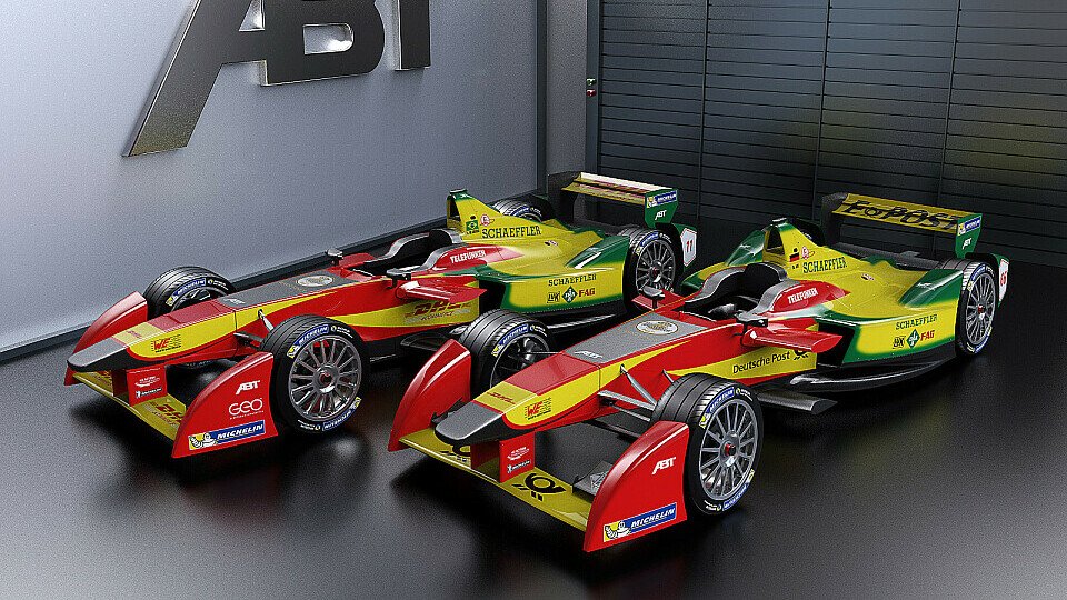 In grellen Farben greift ABT Sportsline in der Formel E an., Foto: speedpool