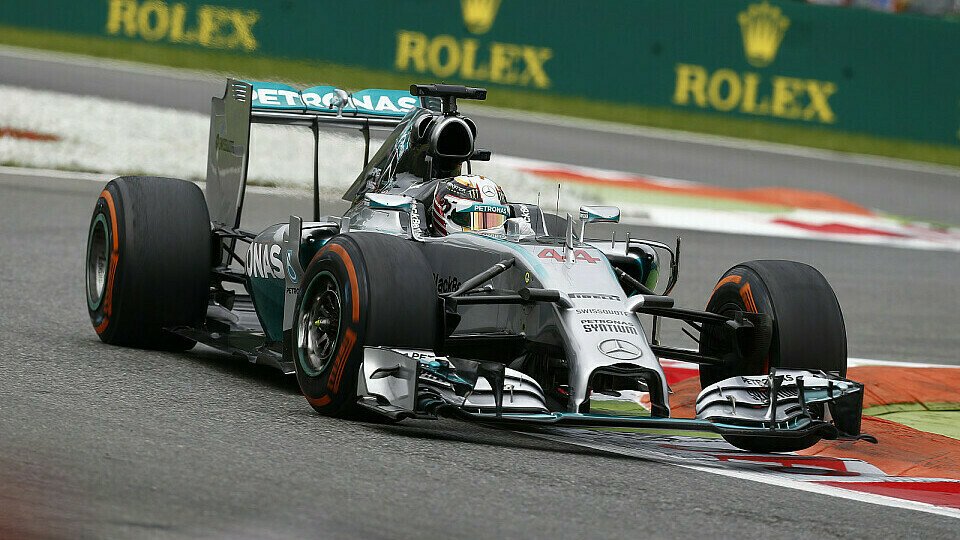 Lewis Hamilton sicherte sich die Bestzeit in Monza