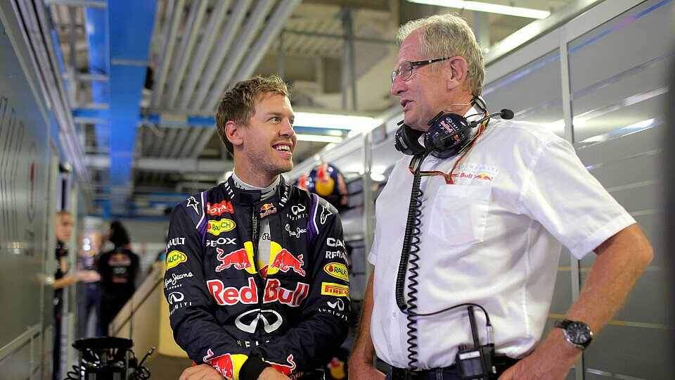 Dr. Helmut Marko und Sebastian Vettel waren in den letzten Jahren ein Herz und eine Seele, Foto: Red Bull
