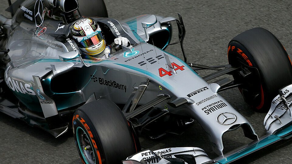 An Lewis Hamilton führte beim Qualifying in Monza kein Weg vorbei, Foto: Sutton