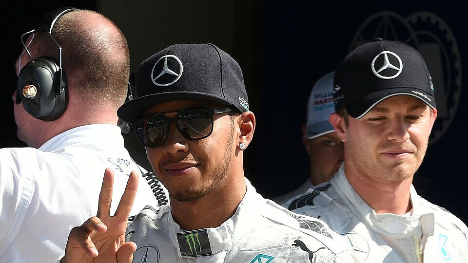 Lewis Hamilton hatte in Monza richtig gute Laune, Foto: Sutton