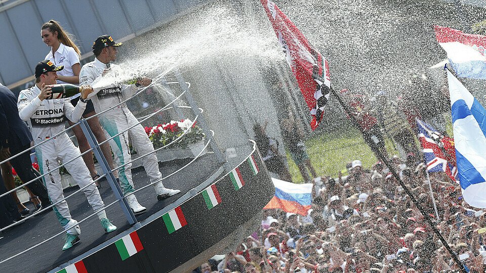 Werden die F1-Helden bald nicht mehr in Monza feiern?, Foto: Mercedes AMG
