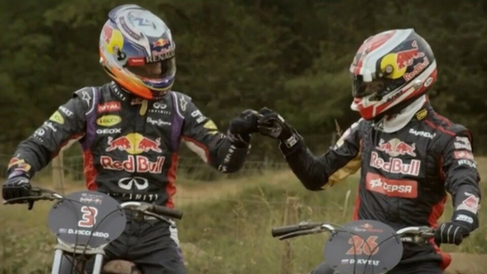 Daniil und Daniel werden Teamkollegen, Foto: Red Bull