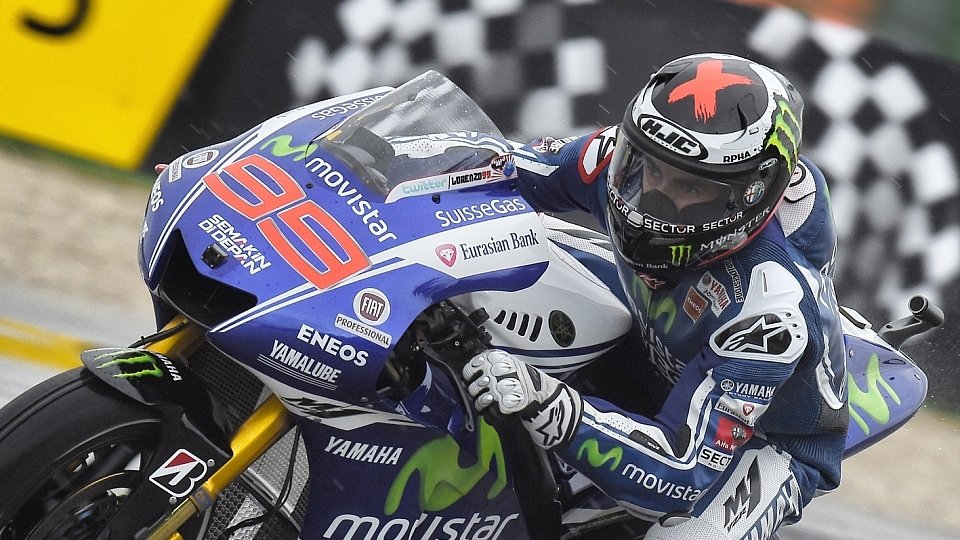 Jorge Lorenzo behielt im Regenkrimi die Nerven, Foto: Movistar Yamaha MotoGP