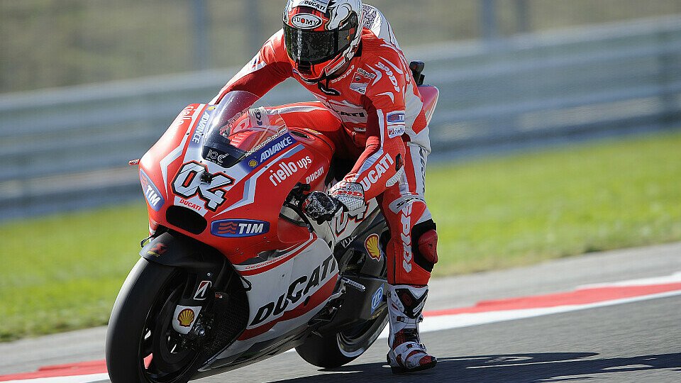 Andrea Dovizioso sah sich gegen Dani Pedrosa chancenlos, Foto: Ducati
