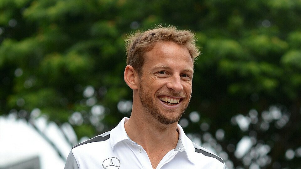 Button erwartet mehr Fehler im Rennen, Foto: Sutton