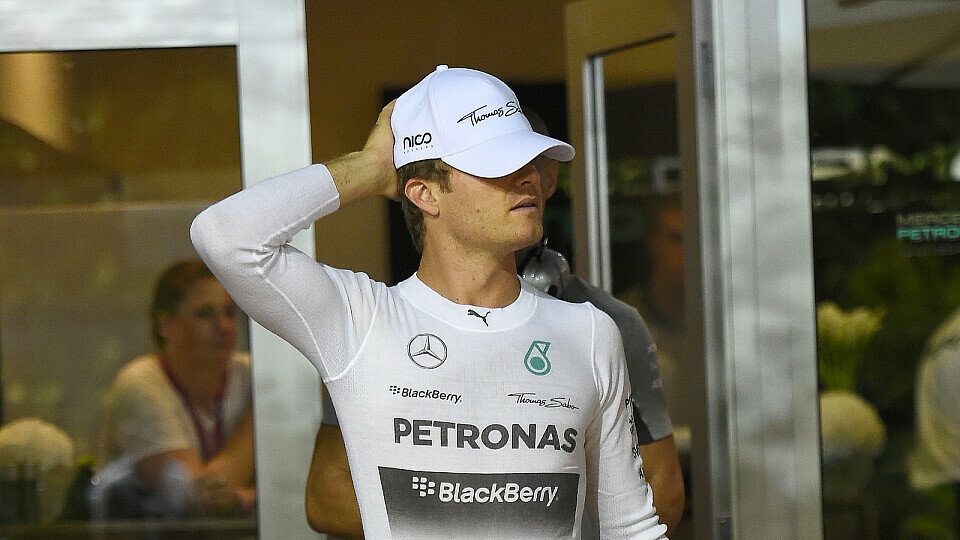 Rosberg wollte sich am liebsten irgendwo verstecken, Foto: Sutton