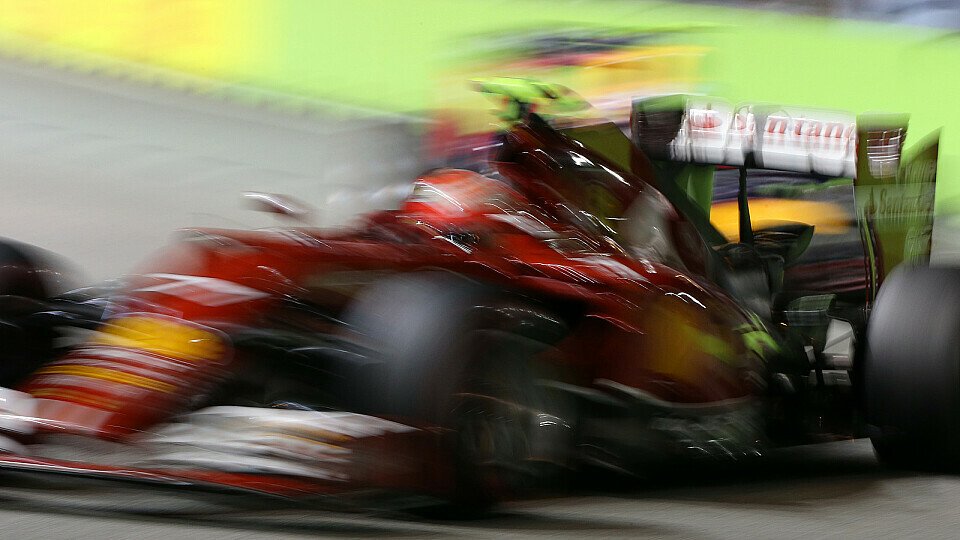 Schnell wie der Blitz: Kimi Räikkönen erzielte in Q1 noch die Bestzeit, Foto: Sutton