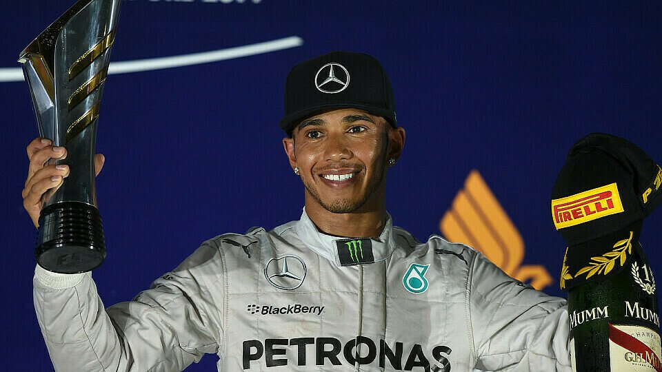 Lewis Hamilton führt die WM an, Foto: Sutton