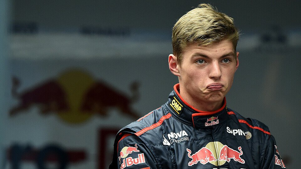 Allein Auto fahren darf er noch nicht, dafür aber Formel 1: Max Verstappen, Foto: Sutton