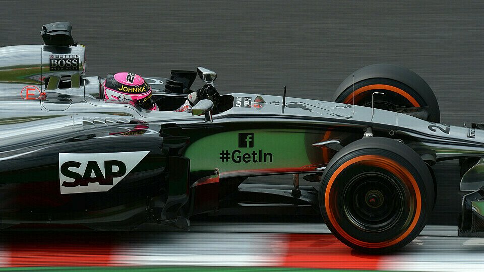Jenson Button wurde am Freitag starker Vierter, Foto: Sutton