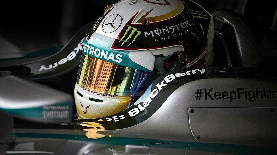 Hamilton will unbedingt seinen 2. Titel einfahren, Foto: Mercedes AMG