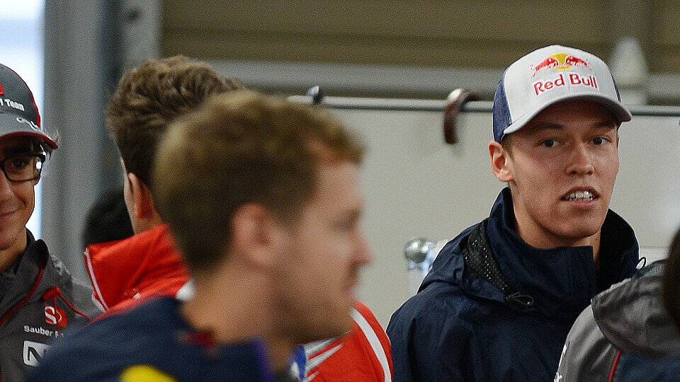 Kvyat wird eines Tages nicht nur auf die Erfolge von Vettel schielen, sagt Christian Horner, Foto: Sutton