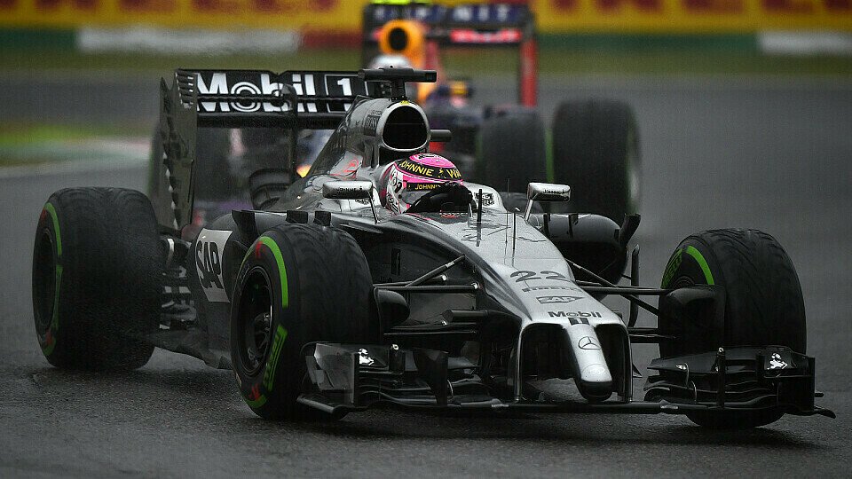 Button pilotierte den McLaren in Suzuka auf Platz vier, Foto: Sutton