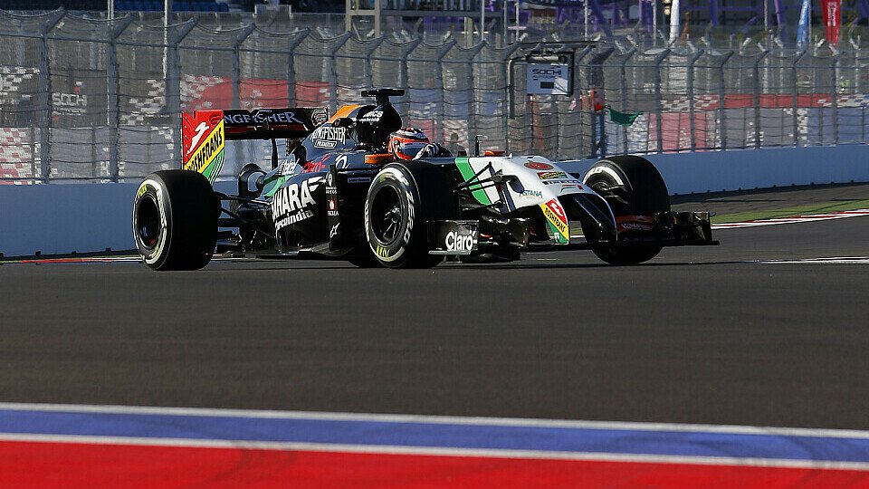 Die Longsruns von Force India lassen für das Rennen hoffen, Foto: Sutton