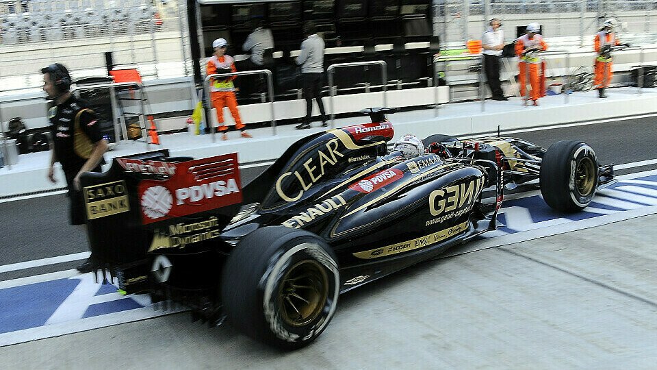 Romain Grosjean könnte sich einen Verbleib bei Lotus vorstellen, Foto: Sutton