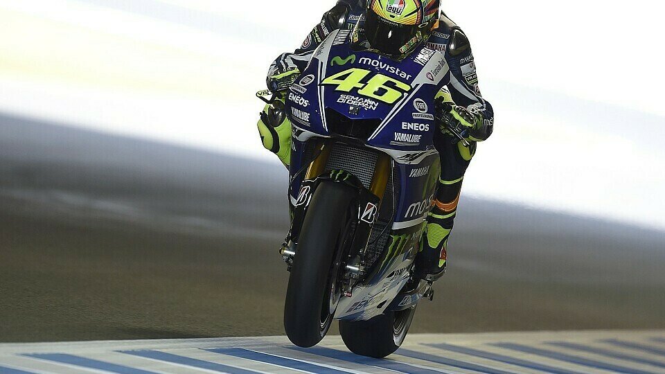 Valentino Rossi behielt im spannenden Qualifying die Nerven, Foto: Yamaha