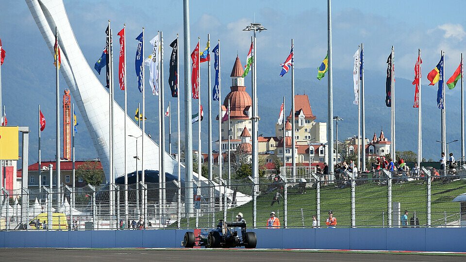 Sochi präsentiert sich als guter Gastgeber für den Formel-1-Zirkus, Foto: Sutton