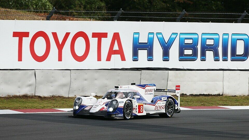 Der siegreiche Toyota TS040 Hybrid auf dem Fuji International Speedway, Foto: Toyota