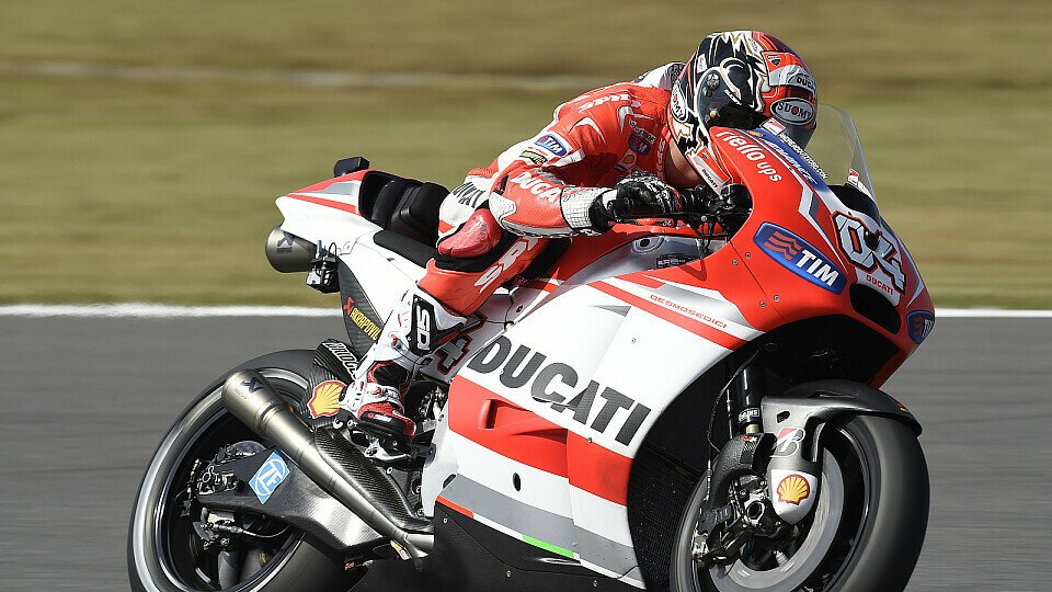 Andrea Dovizioso war am Freitag schnellster Ducati-Pilot, Foto: Milagro