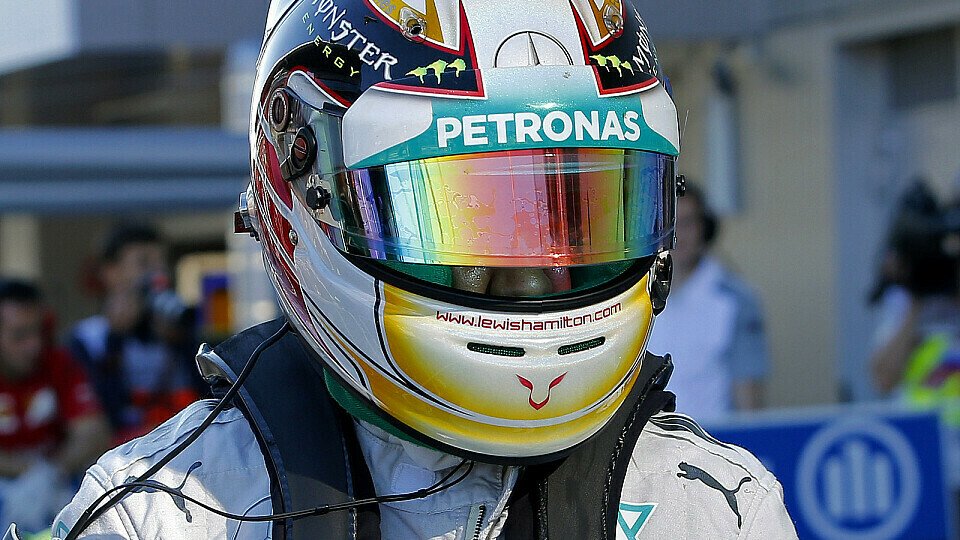 Hamilton sicherte sich die Pole Position, Foto: Sutton