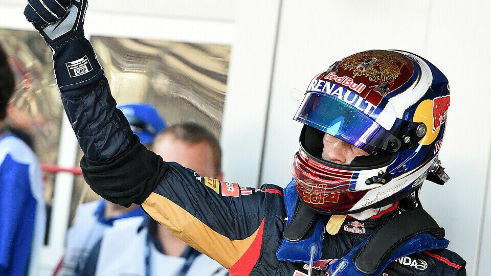 Bei seinem Heimrennen startete Kvyat von Platz fünf, Foto: Sutton