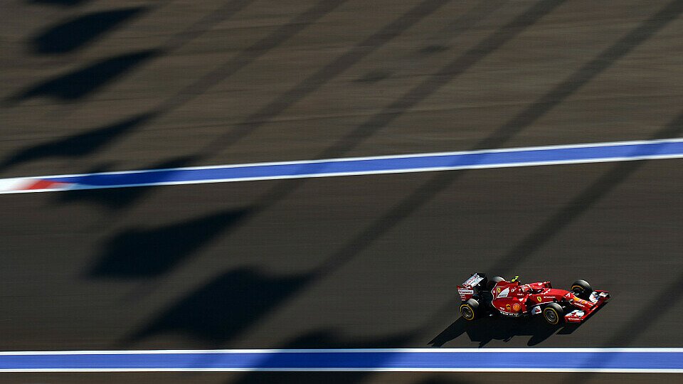 Ferrari im nirgendwo: ein symptomatisches Bild, Foto: Sutton