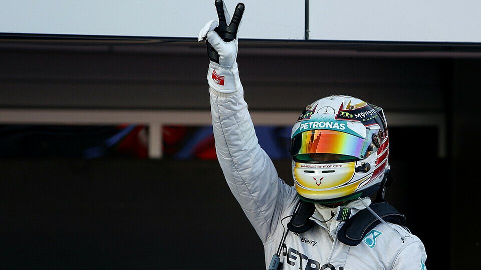 Lewis Hamilton fuhr ein ruhiges, aber erfolgreiches Rennen, Foto: Sutton