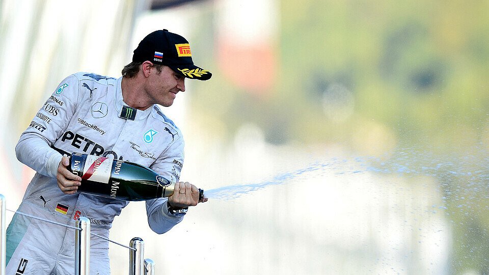 Nico Rosberg fuhr trotz des Zwischenfalls in der ersten Runde noch auf das Podium, Foto: Sutton