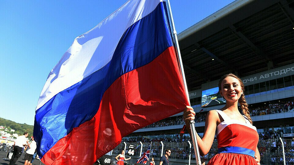 Russland begrüßt die Formel 1, Foto: Sutton