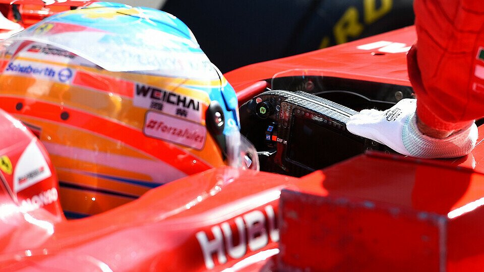 In welchem Auto sitzt Fernando Alonso 2014?, Foto: Sutton