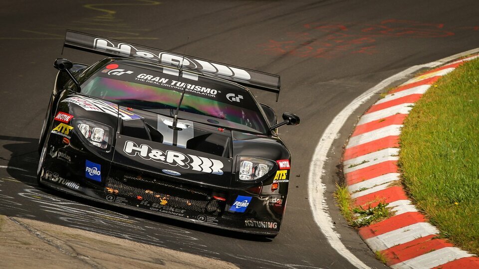 Pole für den Ford GT von Jürgen Alzen - hier im Vorjahr, Foto: Patrick Funk
