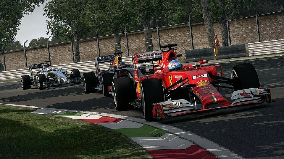 Die F1-Stars geben auch auf dem Bildschirm Gas, Foto: Codemasters