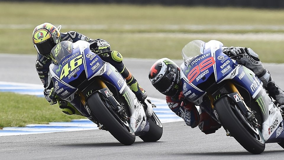 Valentino Rossi will seinen Teamkollegen erneut schlagen, Foto: Yamaha